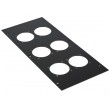 160x360 FRONT PANEL FOR 6 P17 16A