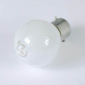 WHITE LAMP B22 25W