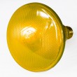 Lampe PAR 38 - 80W - 240V - E27 - Flood 30° - jaune