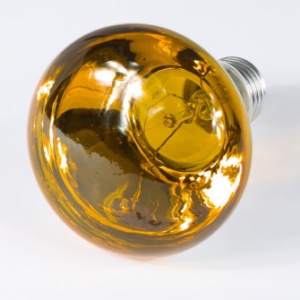 REFLECTOR LAMP R80 60W E27 230V YELLOW