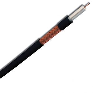 CABLE KX6 BLACK FLEXIBLE CARRIER Ø6.10mm - PRICE IN km