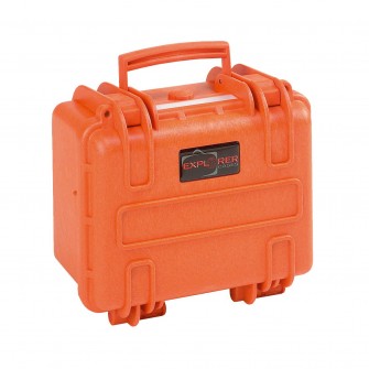 Valise Bag étanche orange avec mousse Dim 276*200*135 +35