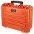 Valise Bag étanche orange avec mousse Dim 445*345*143 + 47