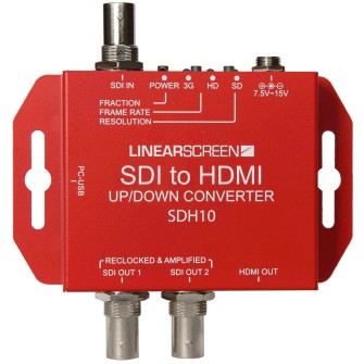 Mini-convertisseur scaleur HD SDI vers HDMI et 2 x SDI