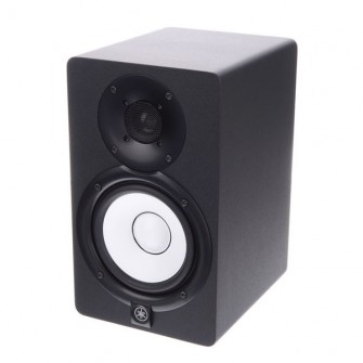 Enceinte de studio 2 voies bass reflex bi amplifiée avec boomer 6 5" et tweeter 1"