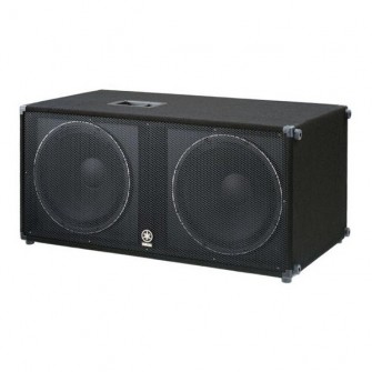 Caisson de grave 1220W / 4 ohms 2 boomers 18