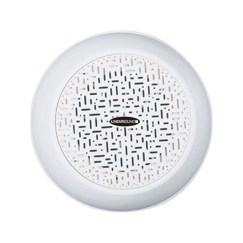 White spherical speaker 6 w / 3w / 1.5w 100v