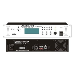Ampli preamp with SD card and timer 60w 19p 2u
