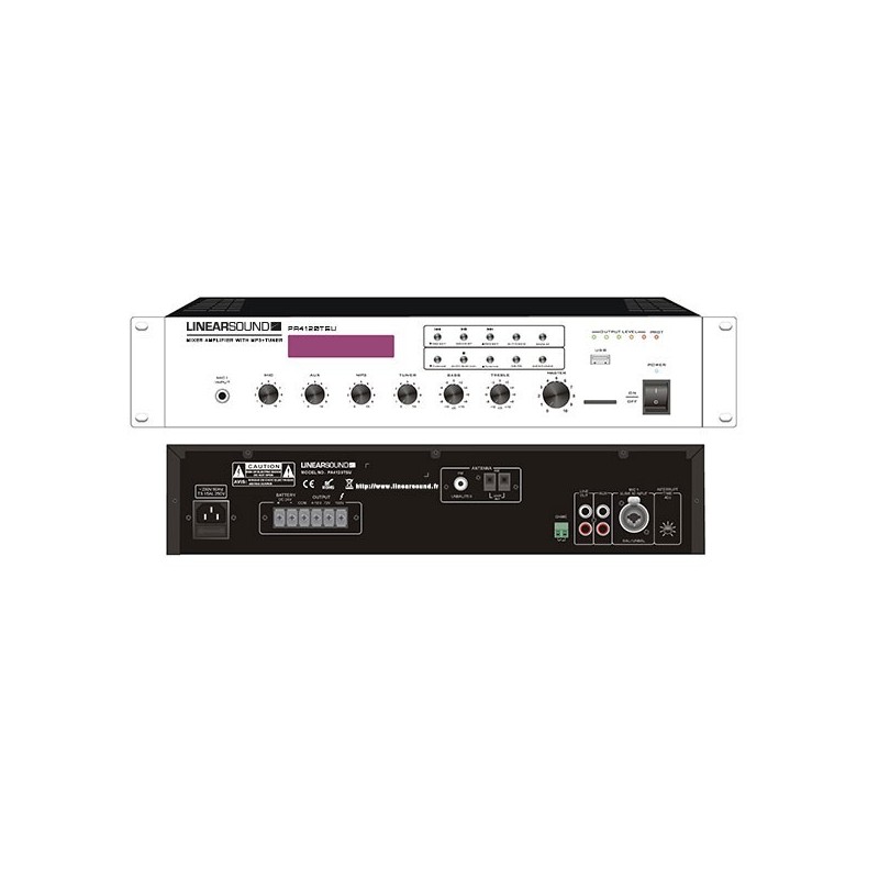 Ampli preamp with tuner sd card and usb