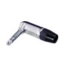 ANGLED STEREO JACK PLUG 6.5mm