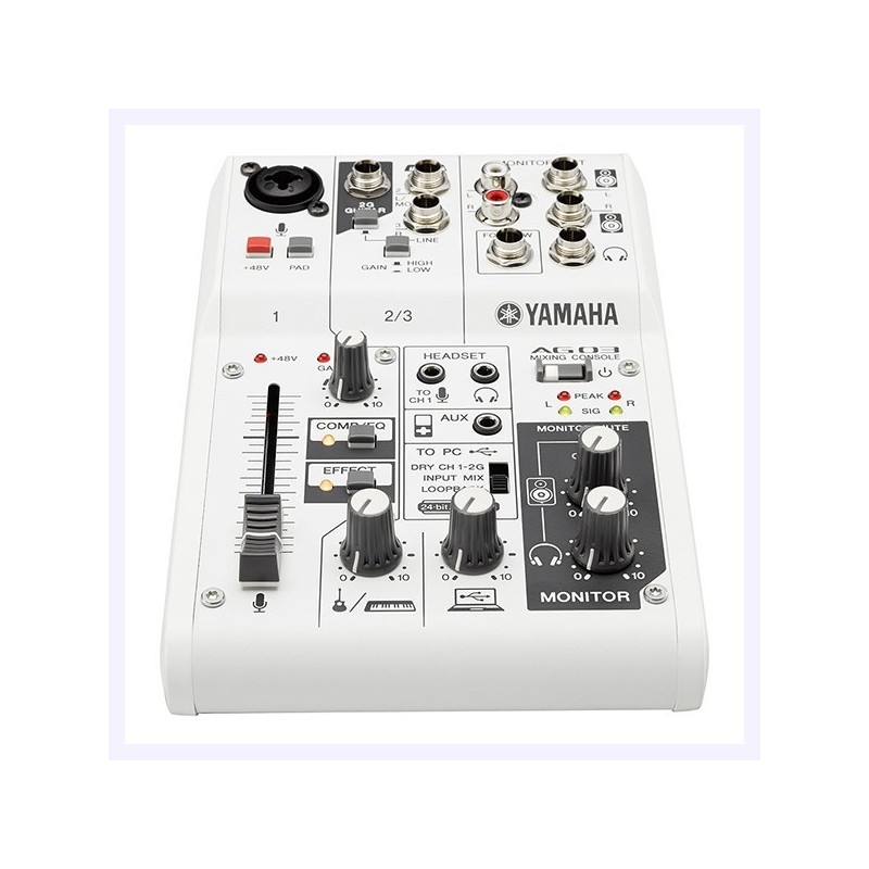 Console de mixage - interface audio USB -Yamaha AG03