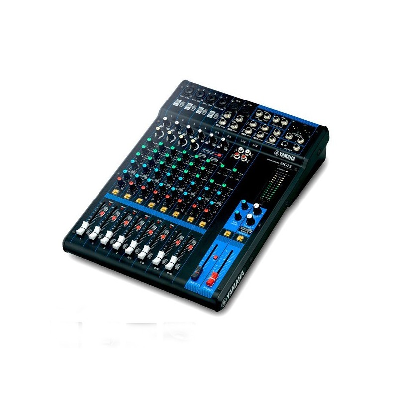 Console 12 entrées 6 mic rack en option