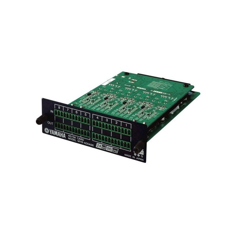 Carte AD-DA 8 entrées 8 sorties 96 KHz 24 bits Euroblock