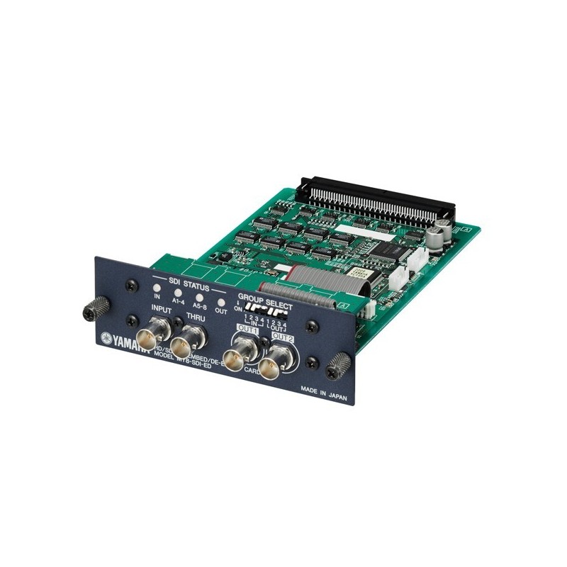 Carte 8 entrées 8 sorties E / S fortmar HD/SDI 48 Hz