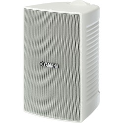 Enceinte murale 50W 6.5 boomer blanche (la paire)