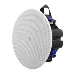 Enceinte plafond installation 3.5" 40W compacte - BLANCHE (la paire)