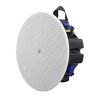 Enceinte plafond installation 3.5" 40W compacte - BLANCHE (la paire)