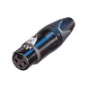 Fiche XLR 3 poles femelle Neutrik, nouvelle génération
