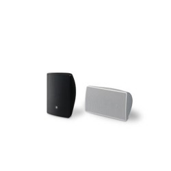 Enceinte murale woofer 5.25" tweeter 0.75" EN54-24 - disponible en NOIR et BLANC (la paire)