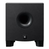 Caisson de graves bass reflex amplifié avec boomer 8 descendant à 22 Hz