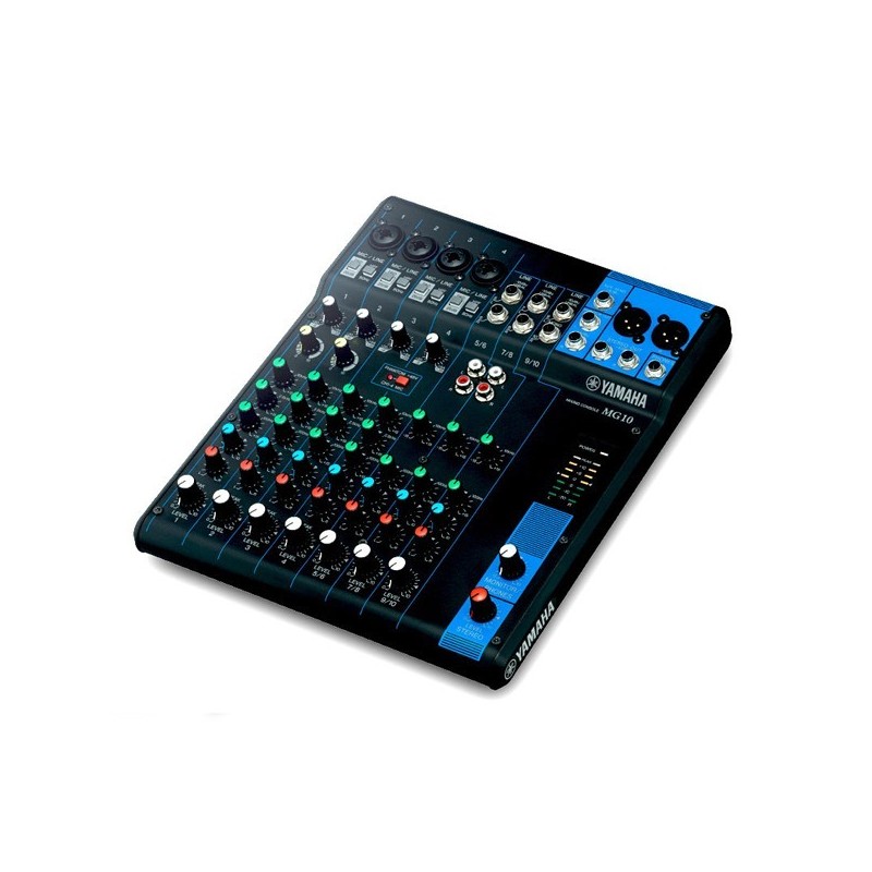 Console 10 entrées 4 mic USB non rackable