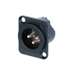 BLACK XLR3 BASE SERIAL D