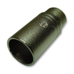 Fiche XLR mâle 3 points démontée par 100P