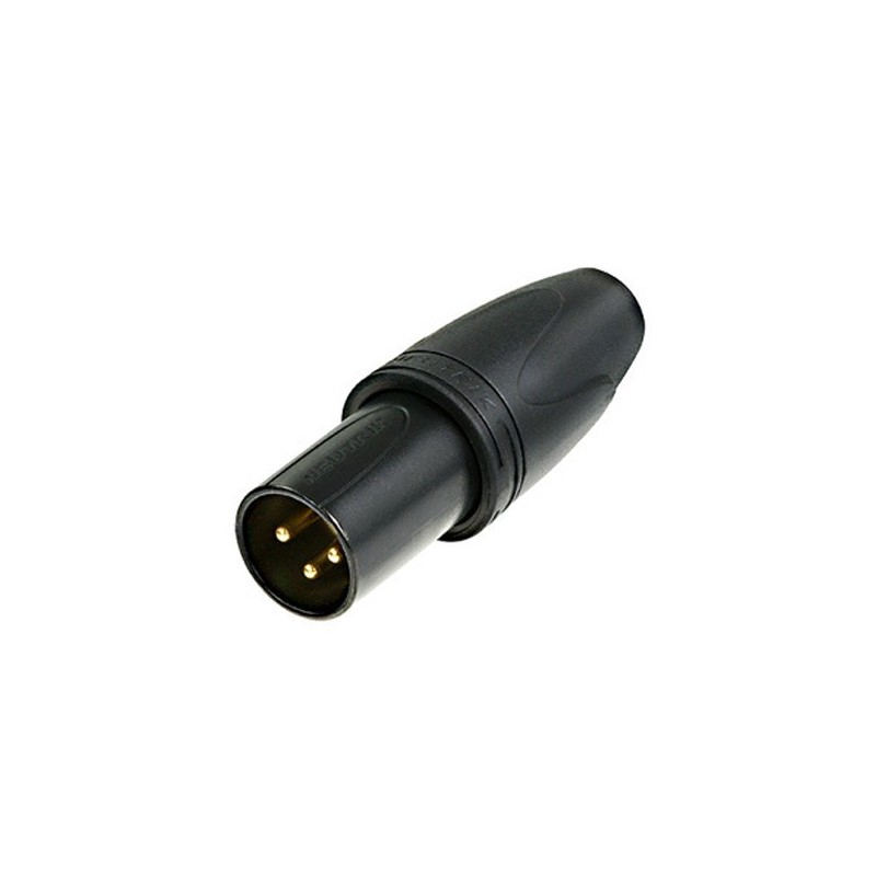 MALE WATERPROOF XLR3 PLUG