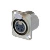 Embase XLR 4 broches femelle série D