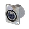 Embase XLR 6 points femelle série D