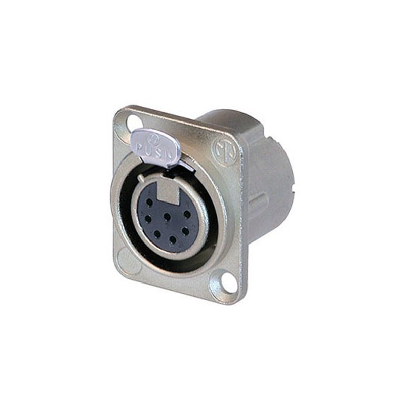 Embase XLR 7 points femelle série D