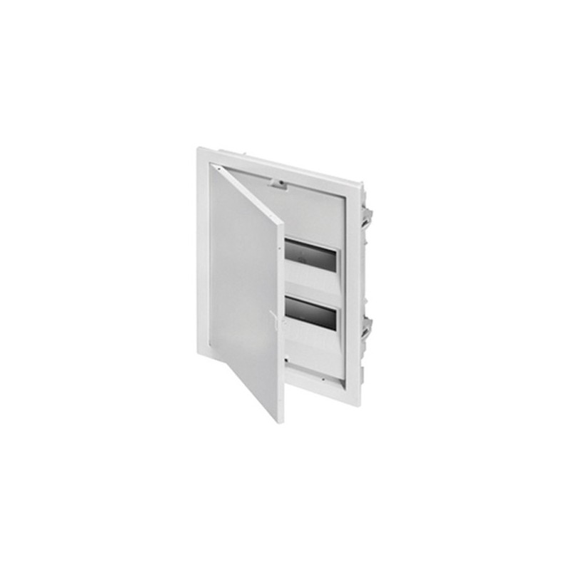 COFFRET D'ENCASTREMENT EN PLACOPLATRE 24M PORTE METAL 