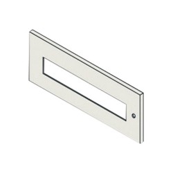 PRE-CUT STEEL FACEPLATE  600x200mm﻿﻿