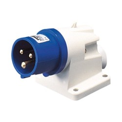 SOCLE DE CONNECTEUR EN SAILLIE A 90° 230V