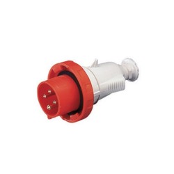 Fiche mâle étanche droite 63A 