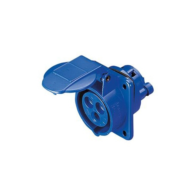 SOCLE DE PRISE A ENCASTRER PROTEGÉ 2P+T