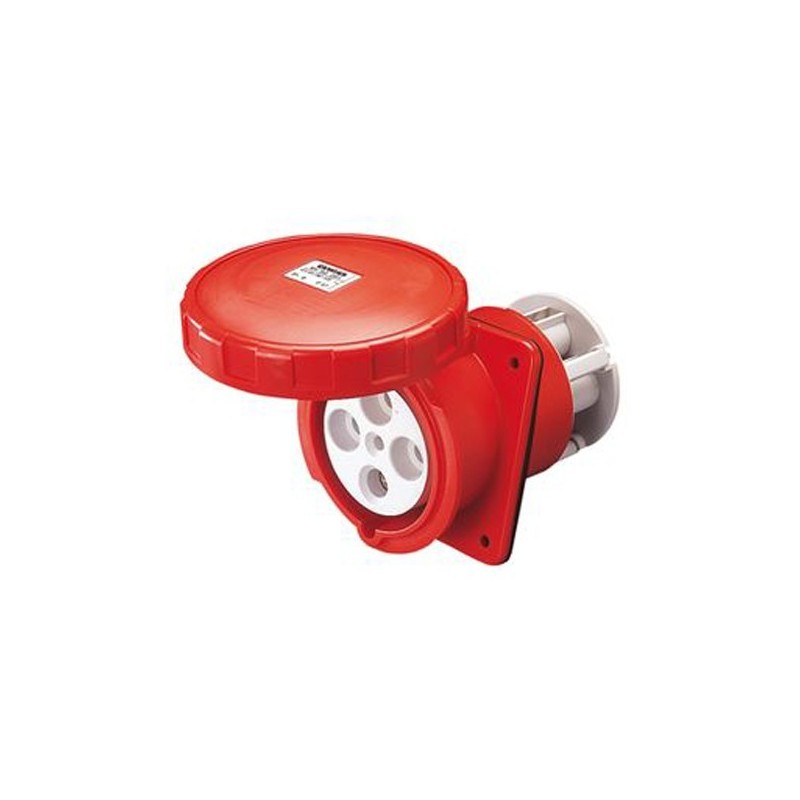  Prise étanche 125A 3P+N+T 400V contact auxiliaire