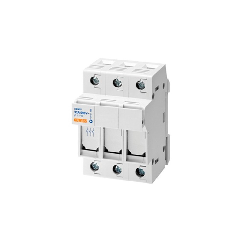 FUSE HOLDER DISCONNECTOR 3 MODULES