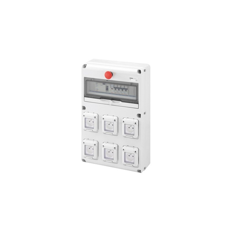 Coffret 6 X PC 10/16A avec A.U 