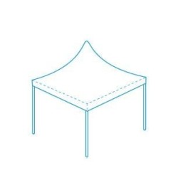 TENT 3x3m + TRANSPORT BAG