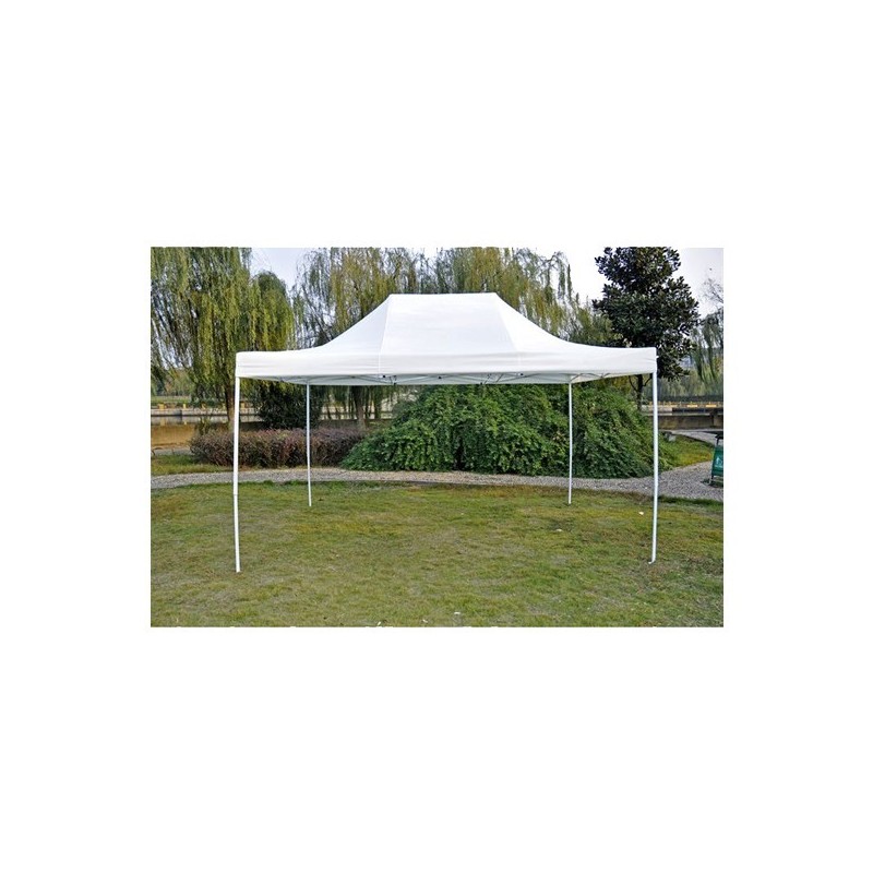 Tente 3x4,50m - sac de transport - Blanc