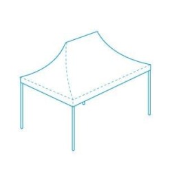 TENT 3X4.5m + TRANSPORT BAG