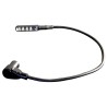 FLEXIBLE ANGLE 45CM LED 4 XLR3