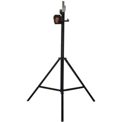 Pied de projecteur a treuil