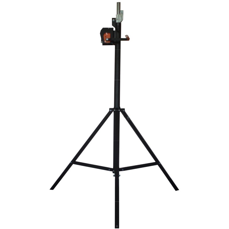Pied de projecteur a treuil