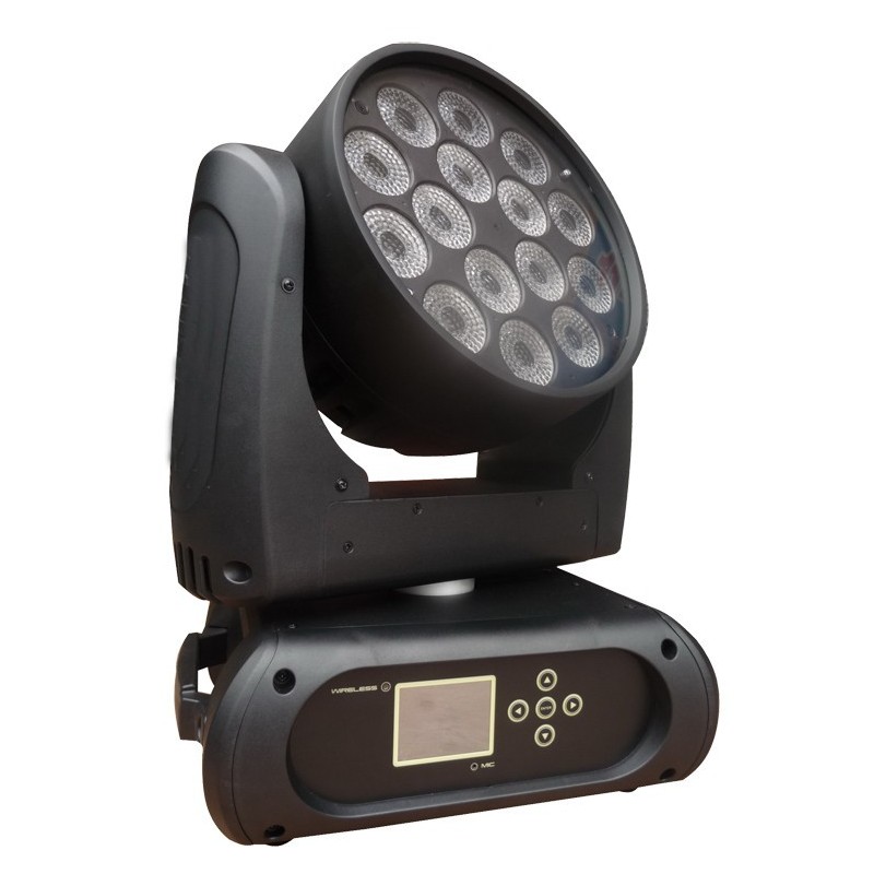 15x10W - 4 IN 1 - LED MOVING HEAD WITH ZOOM