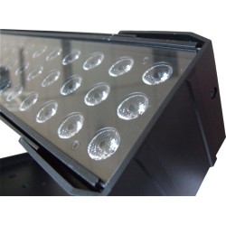 Barre LED - 54x3W - RGB ambre et blanc