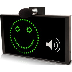 Afficheur pédagogique smiley autonome avec kit micro