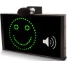 Autonomous smiley educational display with micro kit