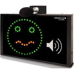 Autonomous smiley educational display with micro kit